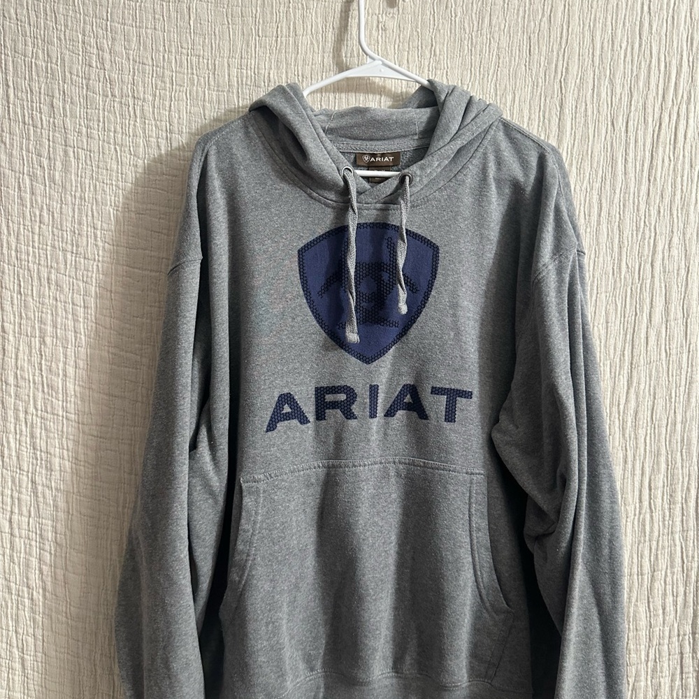 Ariat Men's Gray Hoodie Sz xl